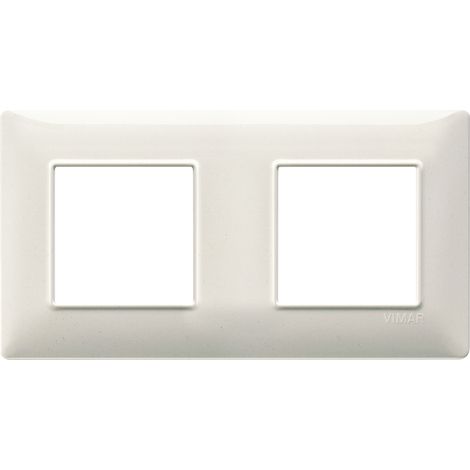 VIMAR - 14643.06 Placa 4M (2+2) int71 granito blanco