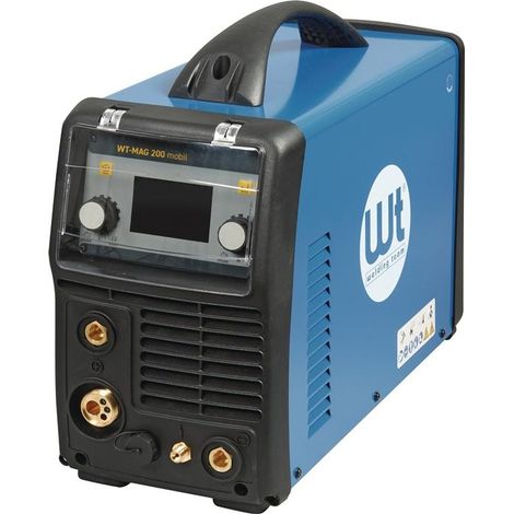 WELDING TEAM MIG/MAG-Schweißanlage WT-MAG 200 mobil ohne Zubehör25-200 A gasgekühlt (1/3)