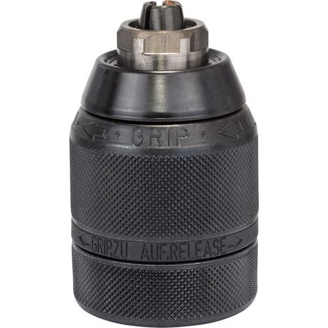 Bosch – Mandrin de perceuse automatique 13mm – Pour bois dur et béton armé – Mâchoires en carbure – 2608572105