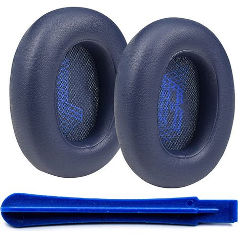 Cuscinetti auricolari in spugna blu per JBL Live 650BT 650BTNC 660NC (1/2)