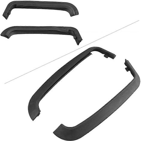 Cache-amortisseur en caoutchouc pour conduit d'admission d'air dynamique (2 pièces) pour Honda CBR1000RR 2008-2011 (1/5)