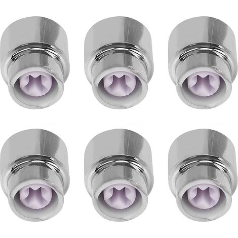 6 boutons creux pour guitare, sélecteur de micros de guitare électrique rétro rond en plastique argenté à 5 positions (1/5)
