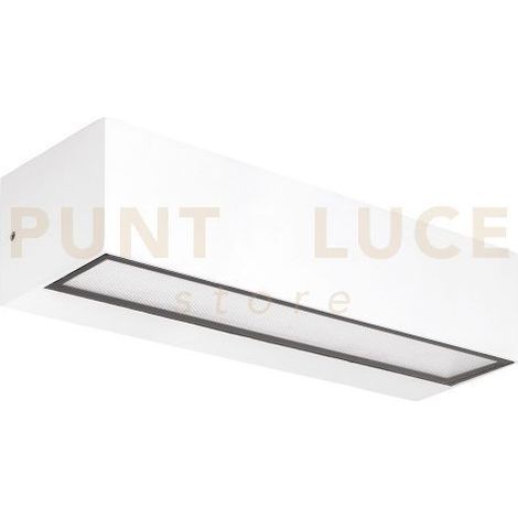 GES2243 APPLIQUE MEDIO BIEMISSIONE LED CCT 300-4000-5000K 1470-1690-1670LM 6W BIANCO OPACO
