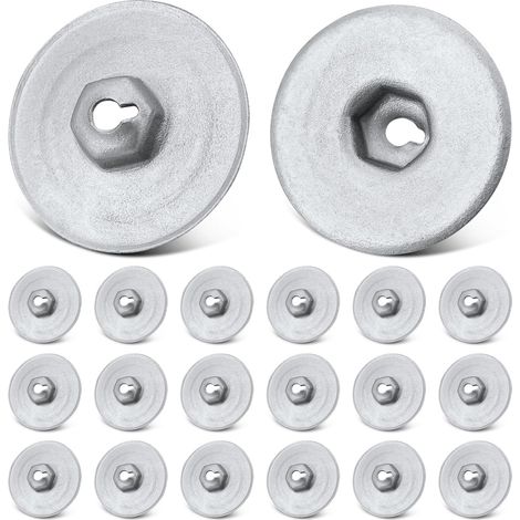 Protezione termica con dadi isolanti e piastra di protezione termica - Kit di montaggio del sottotelaio per auto, dadi isolanti e rondelle per BMW Mini Serie 1-7 X1-X7, piastra di protezione termica