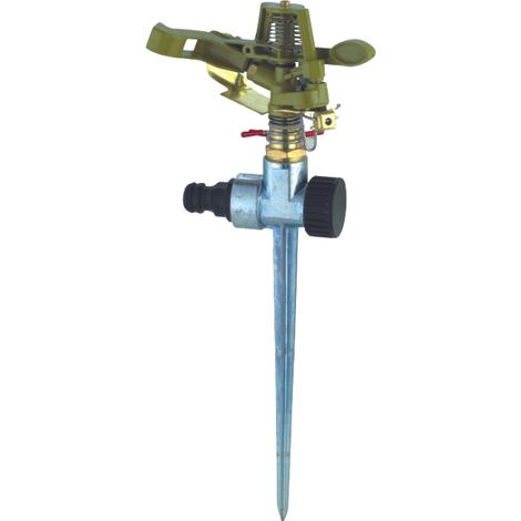 Utilia IRRIGATORE A SETTORE IN ZINCO/OTTONE CON PUNTALE mis. 1/2M 12.00 pz