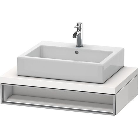 Unità Duravit Vero Vanity per consolle, 6541, 800 mm, 1 vano aperto con portasciugamani incluso, Colore (anteriore/corpo): Ciliegio del Ticino - VE654107373