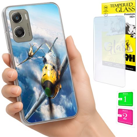 Funda para Motorola Moto G06 / G06 Power, carcasa trasera + cristal (1/5)
