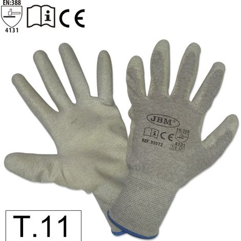 Schnittschutzhandschuhe jbm anti-cut gloves touchscreen komfortabel flexibel (1/2)