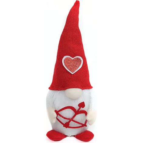 Décoration de la Saint-Valentin avec des poupées Cupidon illuminées et scintillantes (1/4)
