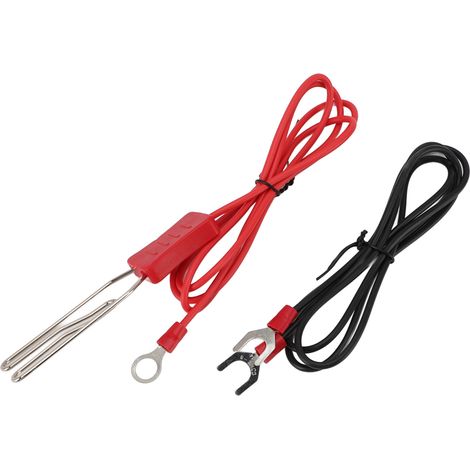 2 jeux de connecteurs de ruban électrique, connecteur de crochet en acier inoxydable pour clôture de Ranch de bétail, Kit d'accessoires de Terminal M8 (1/5)