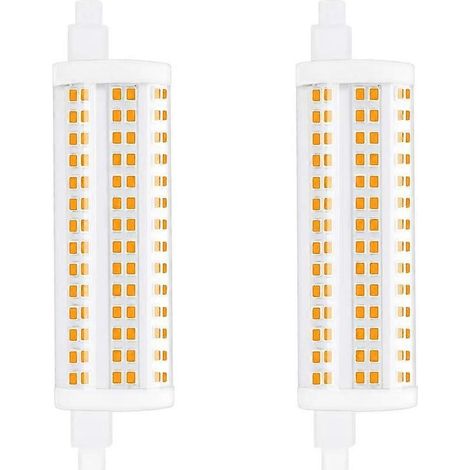 Ampoule LED dimmable 20 W 118 mm R7s J118 lumière du jour 4000 K 2200 lm, spot double culot, équivalent à une ampoule halogène 200 W pour la maison, le salon, le balcon, l'hôtel (1/4)