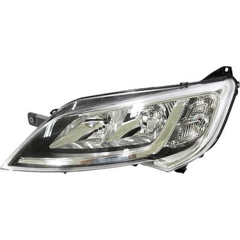Phare avant gauche chromé H7/H7 Citroen Jumper depuis 2014