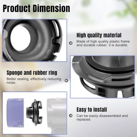 Couvercle arrière de rechange pour aspirateur Dyson V7 V8 (1/5)