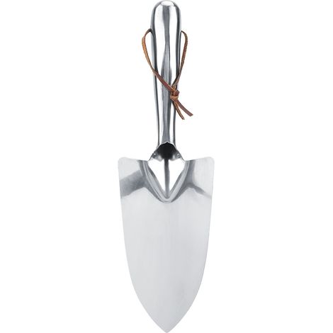 Pala de supervivencia portátil multifuncional – modelo robusto de acero inoxidable, 28,5 cm – para pesca, acampada y jardinería (1/5)