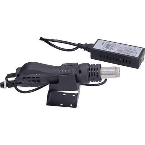 Pistolet à air chaud portable avec affichage LED, souffleur à dessouder réglable, alimentation CA 100-240 V, 600 W, référence 8858 (1/5)