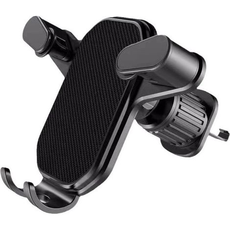 Supporto per telefono da auto, super stabile, gancio per bocchetta dell'aria migliorato, supporto per telefono da auto a mani libere, compatibile universalmente con tutti gli smartphone (1/5)