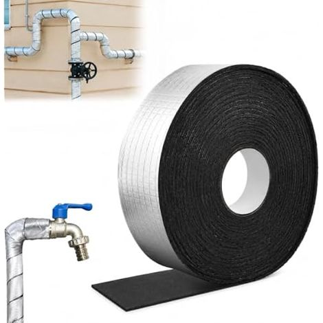 Canal d'isolation autocollant en mousse - 10 m x 5 cm (1/5)