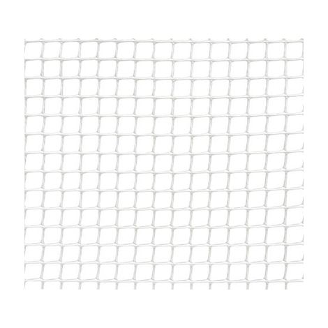 Rotolo 25mt tessuto plastico bianco 10x10mm 2017213 premium nortene (1/2)