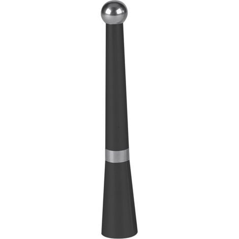 Alu-Tech Micro2, stelo antenna - Ø 5 mm - Nero (1/2)