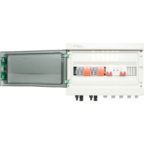 Quadro di protezione DC/AC equipaggiato per sistemi fotovoltaici da 3–6 kW con inverter ON/OFF Grid per prosumer. (1/5)