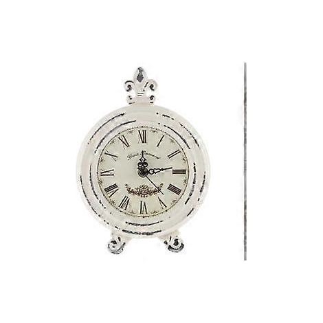 Réveil en forme de violon, horloge de bureau originale, cadeau instrument de musique créatif, blanc (1/5)