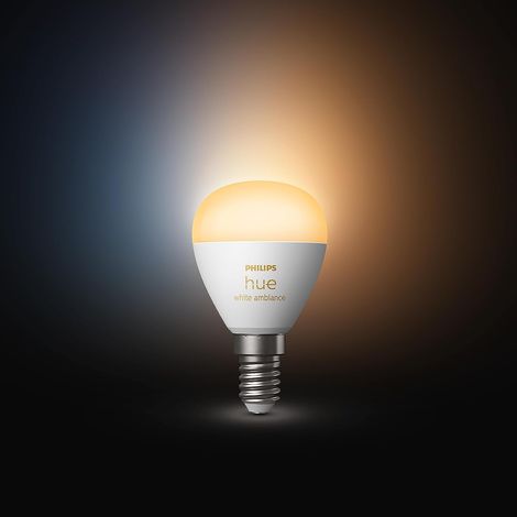 Philips Hue Ampoule à LED 8719514491106 CEE: F (A - G) Hue White Ambiance Luster E14 5.1 W (1/5)