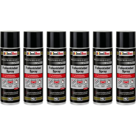 IsolBau Spray Adesivo per Fogli e Membrane Folienkleber 6 x 500 ml (1/5)
