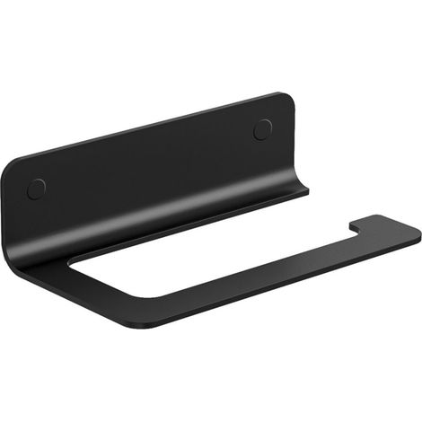 Lineabeta - Porte-rouleau de papier hygiénique en aluminium noir (1/2)
