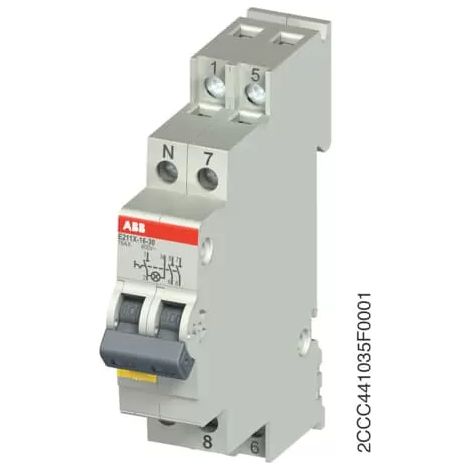 Ausschalter mit LED 16 A 2 Schließer 250 V/AC, 400 V/AC ABB 2CCA703110R0001 (1/2)