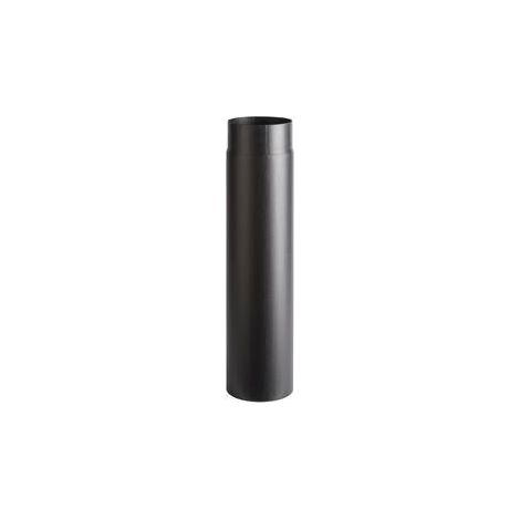 TUBO PORCELLANATO D 15 X H  50CM NERO OPACO TOP