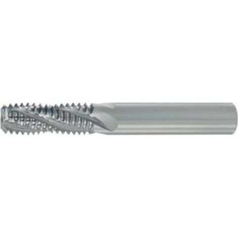 Fresatura Filetto Strumento Gf Metallo Duro Integrale, Irrigazione Centrale, 2 X D, Filo Non Rivestito: M12, Pas 1,75 Millimetri, Lama L1 27,1 Millimetri