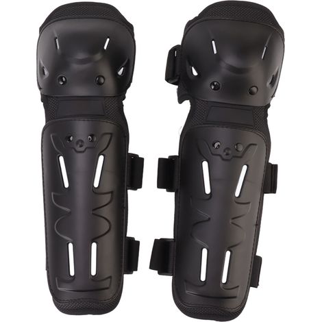 Set aus 4 verstellbaren Ellbogen- und Knieschützern für erwachsene Motocross-Fahrer, geeignet für Motocross-Wettkämpfe und Radfahren.