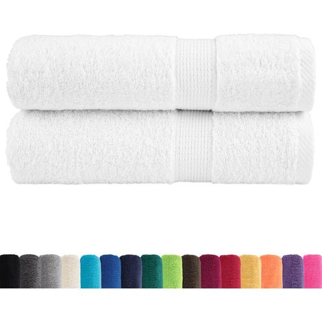 Essuie-mains de qualité supérieure SOLUND 2 pcs blanc 600 g/m² (1/5)