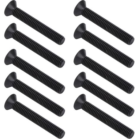 Vis à tête fraisée cruciforme galvanisées noires DIN 965 - Assortiment 50 pièces M3x20 (1/5)