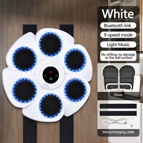 Filiyano-1er mur de boxe interactif sans fil et intelligent - Entraîneur de coups de poing USB, hauteur réglable, plusieurs modes de jeu (1/5)