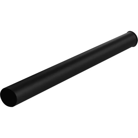 Kibath Tubo Alargador sifon de desagüe redondo acabado negro mate fabricado en latón