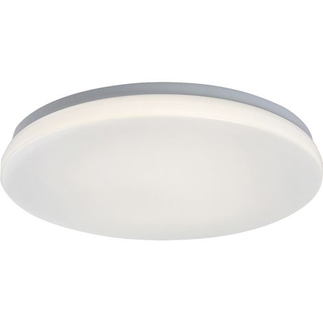 Plafonnier extérieur Rabalux Lowar blanc Ø35 24W IP44 (1/5)