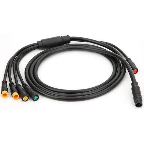 Integrierter E-Bike-Lenker mit Kabel- und Beleuchtungsfunktion, wasserdicht für den Controller, 5er-Pack, E-Bike-kompatibel (1/5)