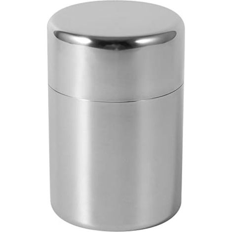 Boîtes de cuisine en métal, petites boîtes à thé en acier inoxydable, boîtes de rangement pour thé, café, sucre, etc. (1/5)