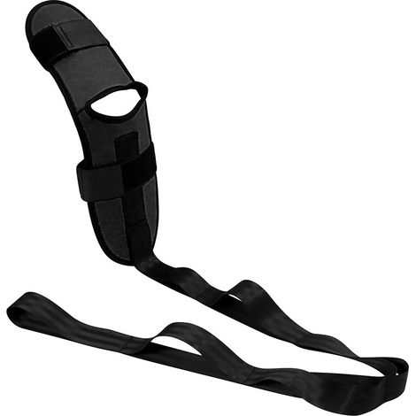 Sangle d'étirement pour les muscles du pied, du mollet et des ischio-jambiers. Dispositif d'étirement guidé pour la correction de la posture.
