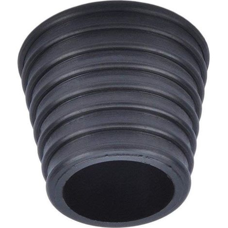 Konischer Keil für Sonnenschirme mit einem Durchmesser von 38 mm, kompatibel mit Tischöffnungen und Sonnenschirmständern (schwarz).