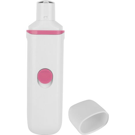 Polisseuse à ongles pour animaux de compagnie (chiot/chat), lime électrique silencieuse, accessoire de manucure pour animaux, rose (1/5)