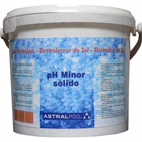 Riduttore di pH solido per elettrolisi salina, 16 kg.