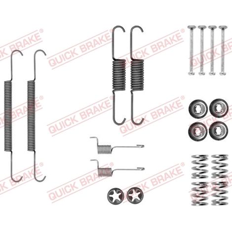 Kit d'accessoires, mâchoires de frein de stationnement Quick Brake 105-0037