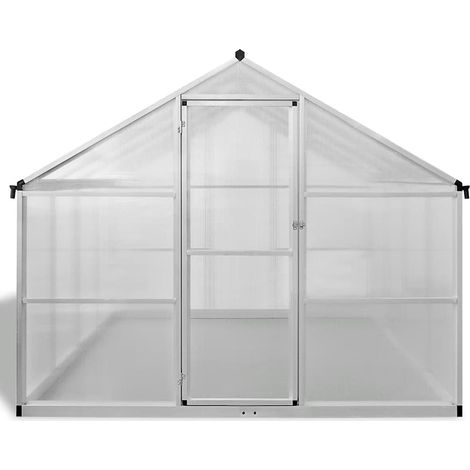 Serre Aluminium 481x250x195 cm 23,44 m³