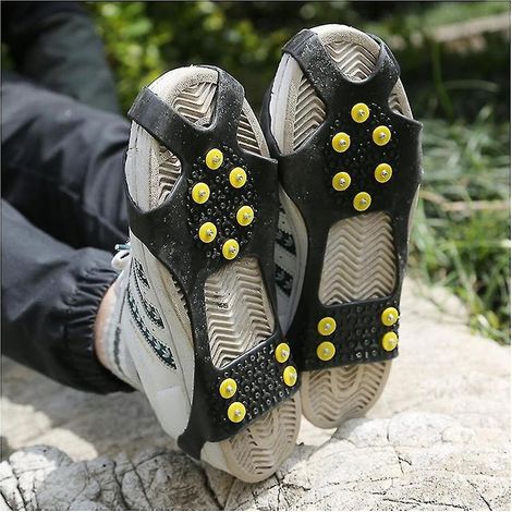 paire de pointes antidérapantes pour chaussures d'escalade sur glace et neige (1/3)
