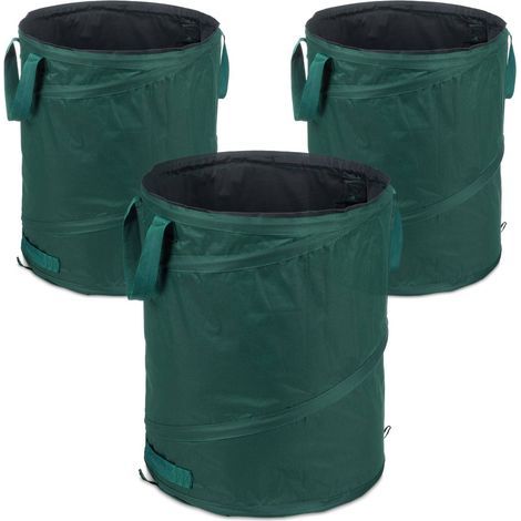 3 Stück 90-Liter-Gartensäcke (1/5)