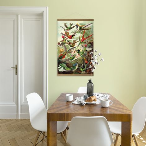 Kakemono affiche Vol d'oiseaux tropicaux 60 x 80cm Multicolore (1/5)