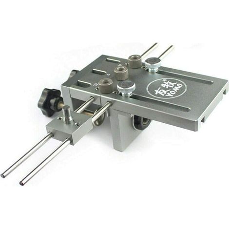 3 in 1 Dübel Bohrlehre Dübellehre Bohrschablone Führung Kit 6/8/10mm Bohrhilfe (1/5)