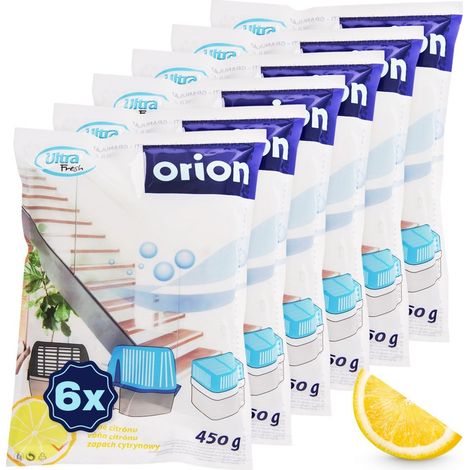 Recharge pour absorbeur d'humidité - Citron - 450g - 6 pièces - Jusqu'à 20 m². (1/5)